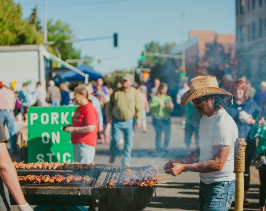 weekend market grill in Great Falls